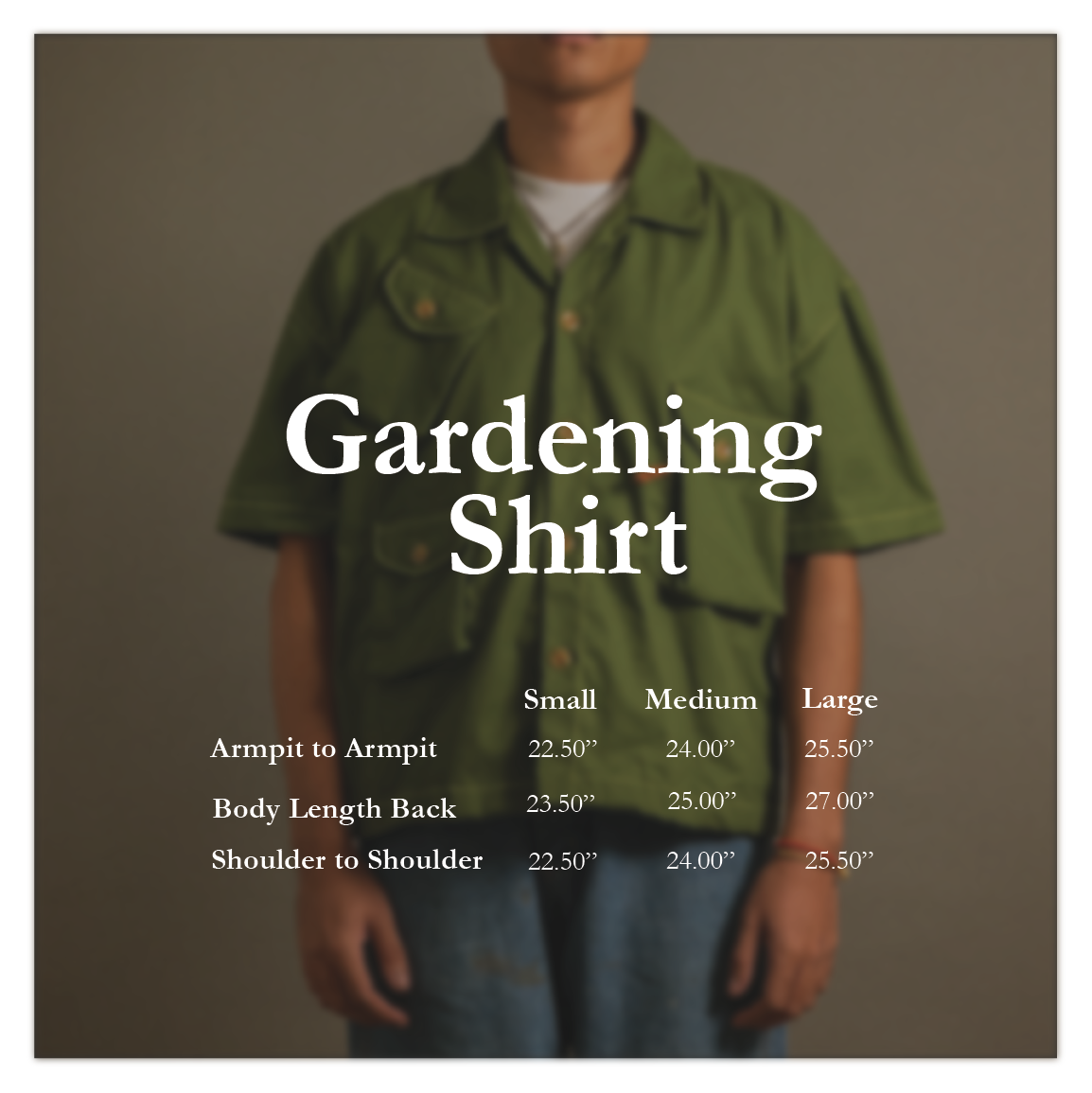 Gardening Shirt