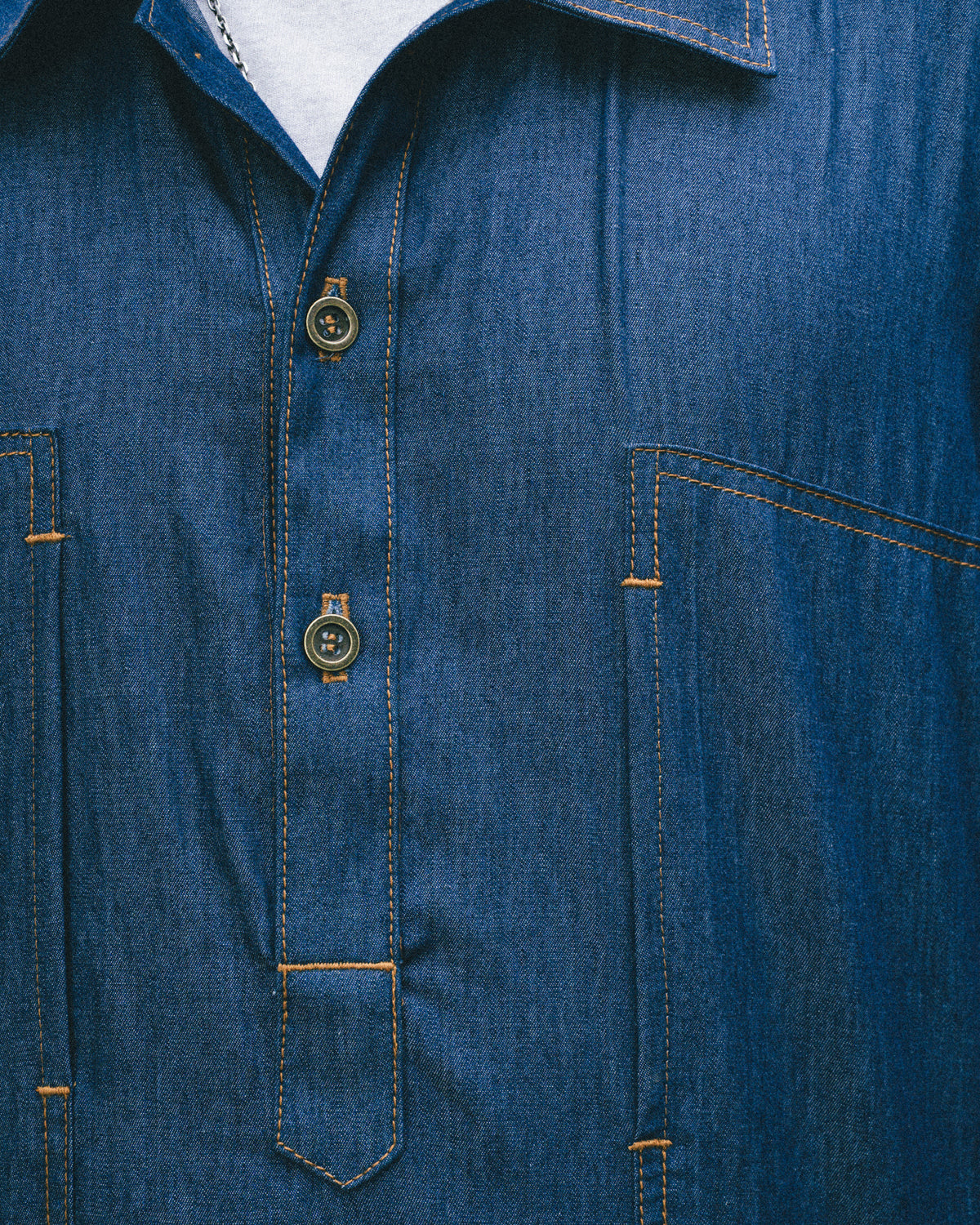 Pre-Order: Chambray Pullover Shirt