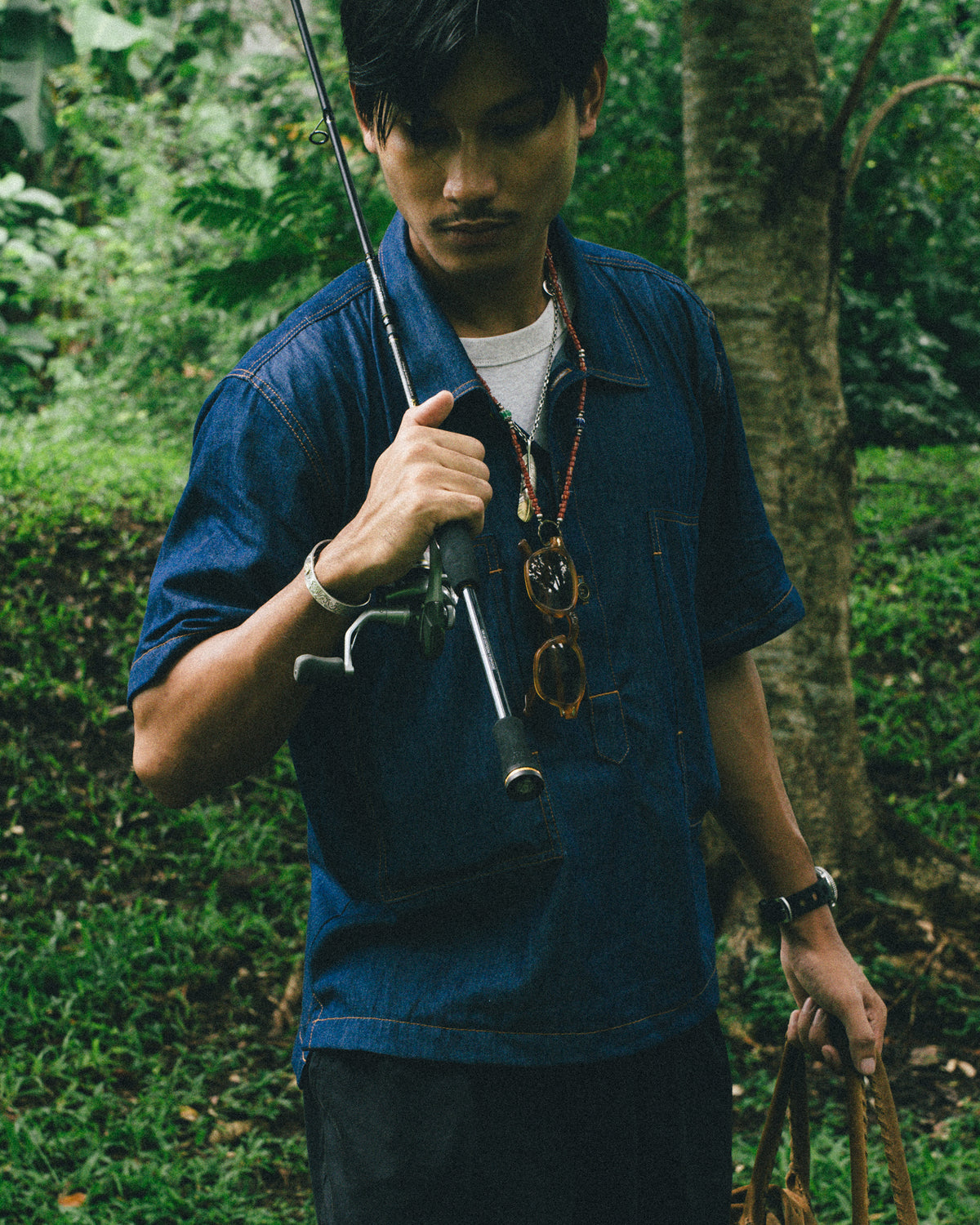 Pre-Order: Chambray Pullover Shirt