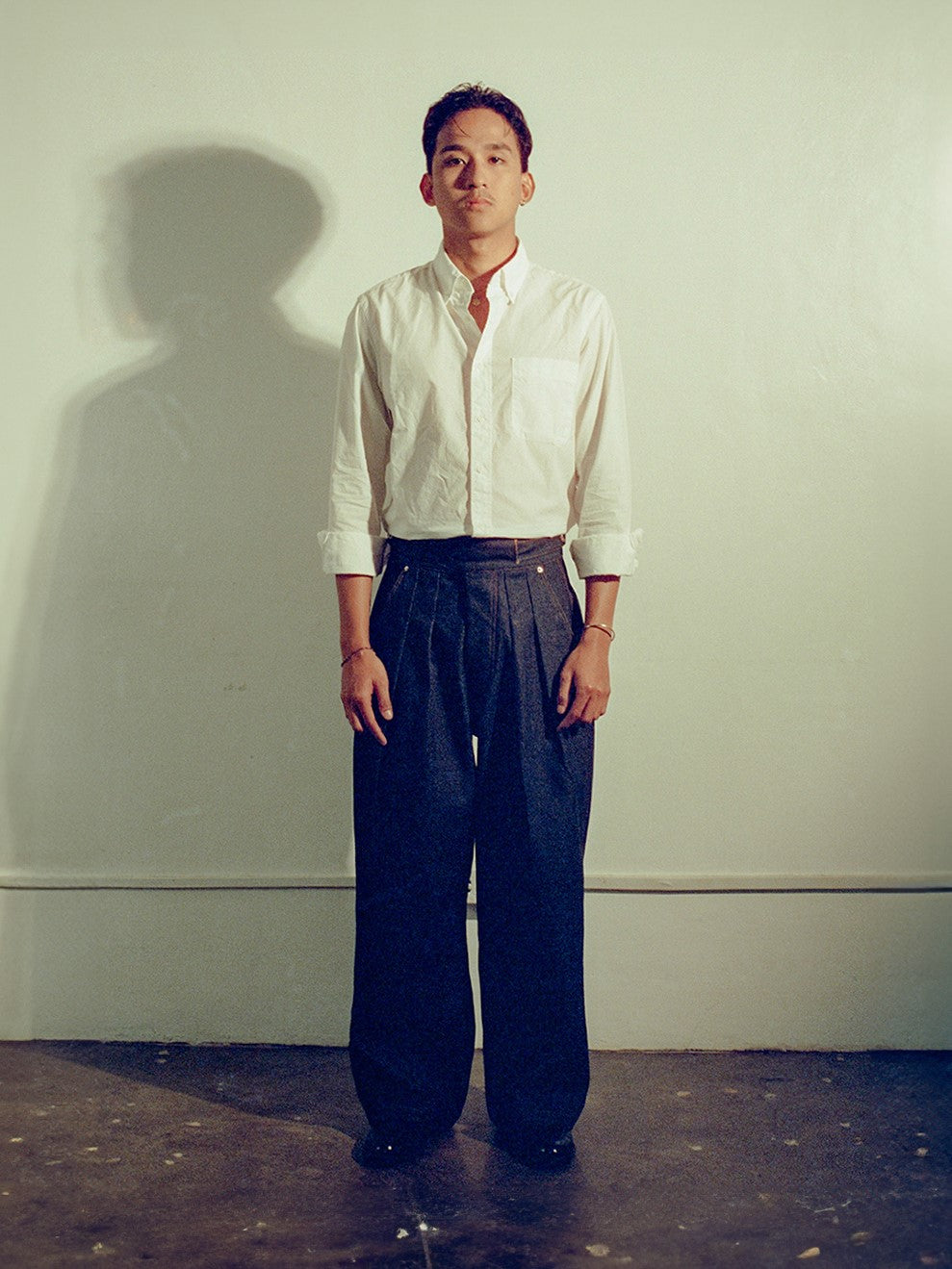 Pre-Order: Gurkha Pants in Raw Denim