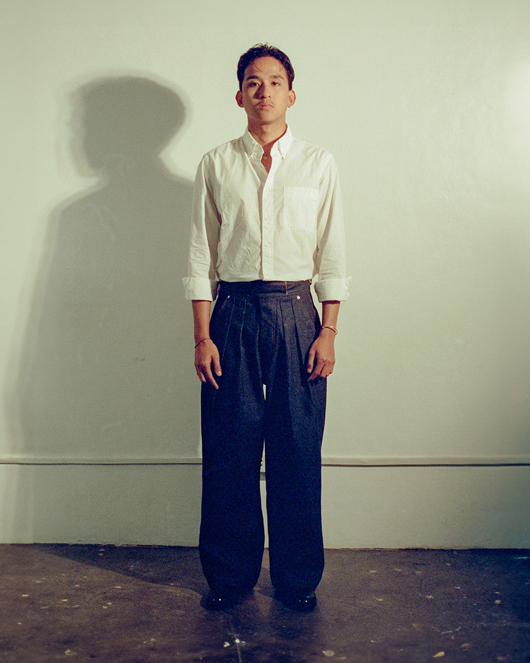 Pre-Order: Gurkha Pants in Raw Denim