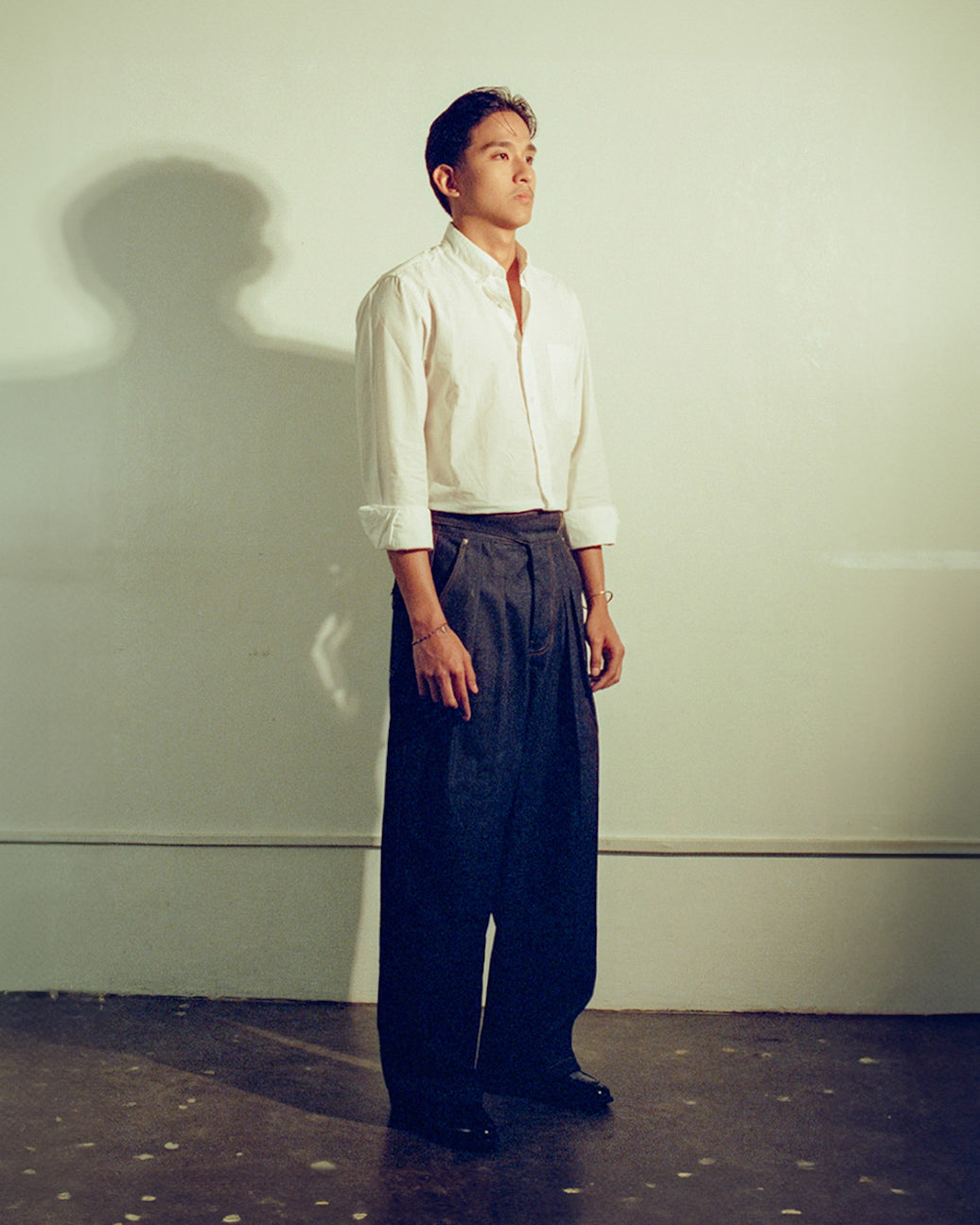 Pre-Order: Gurkha Pants in Raw Denim
