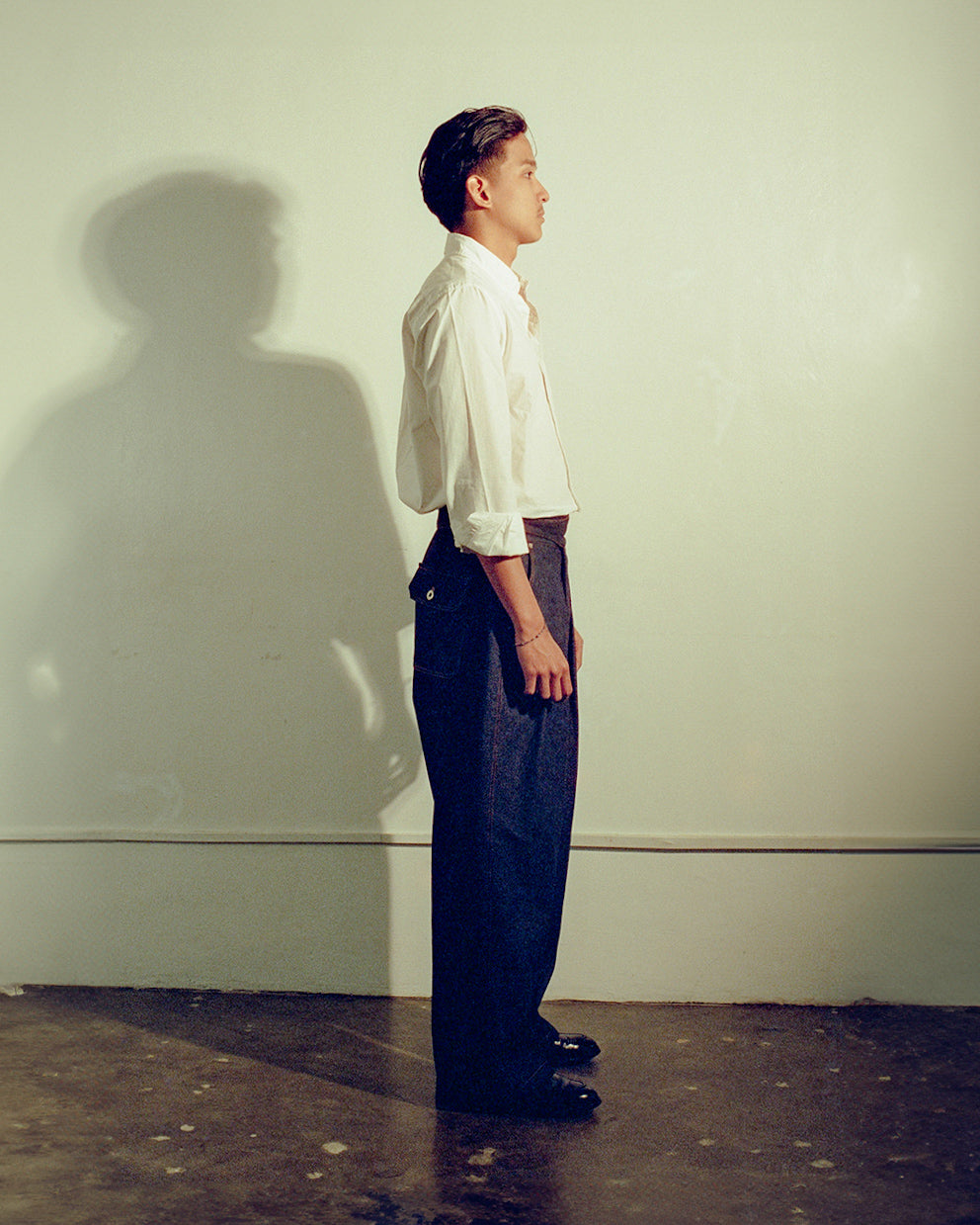 Pre-Order: Gurkha Pants in Raw Denim