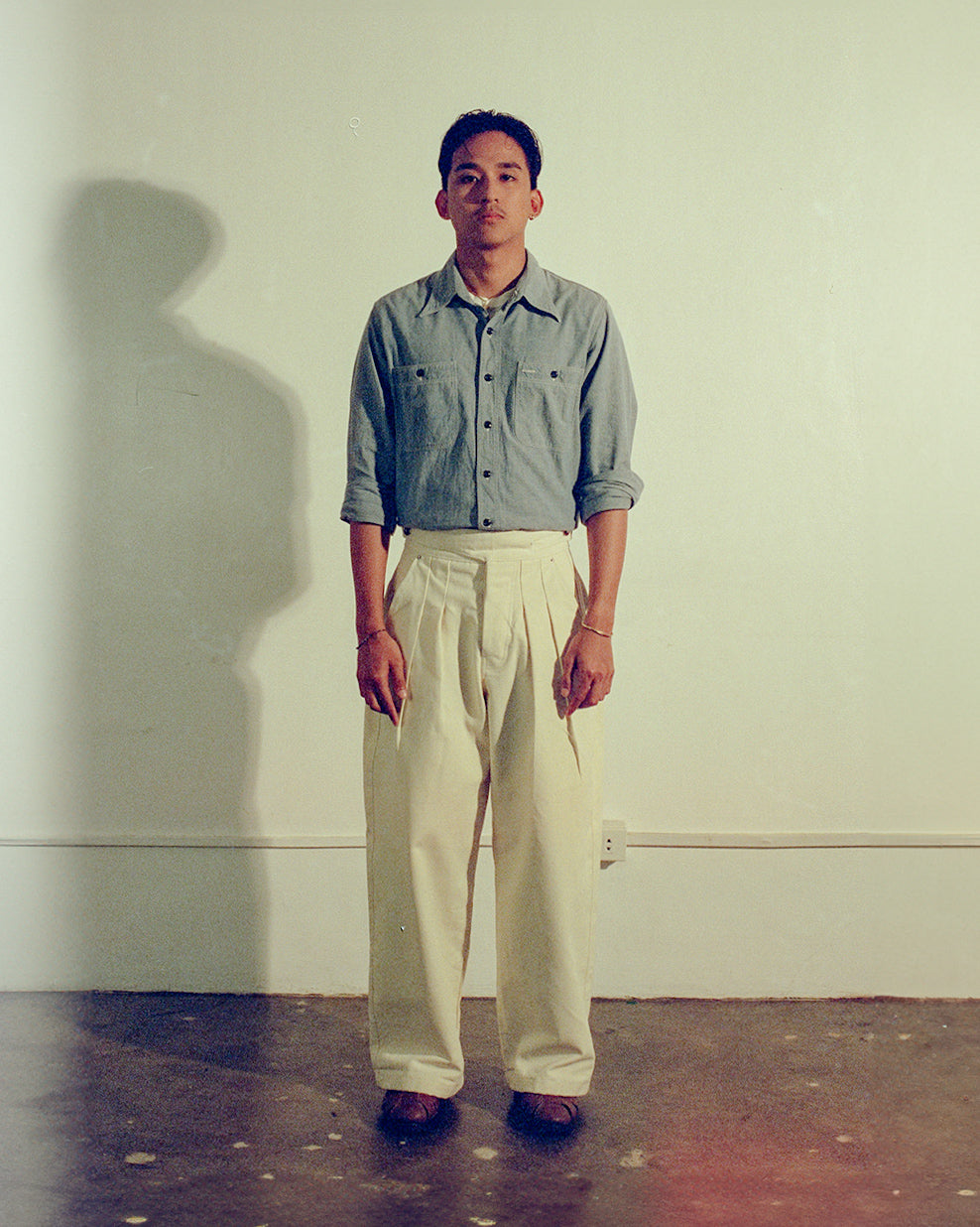 Pre-Order: Gurkha Pants in Natural Canvas