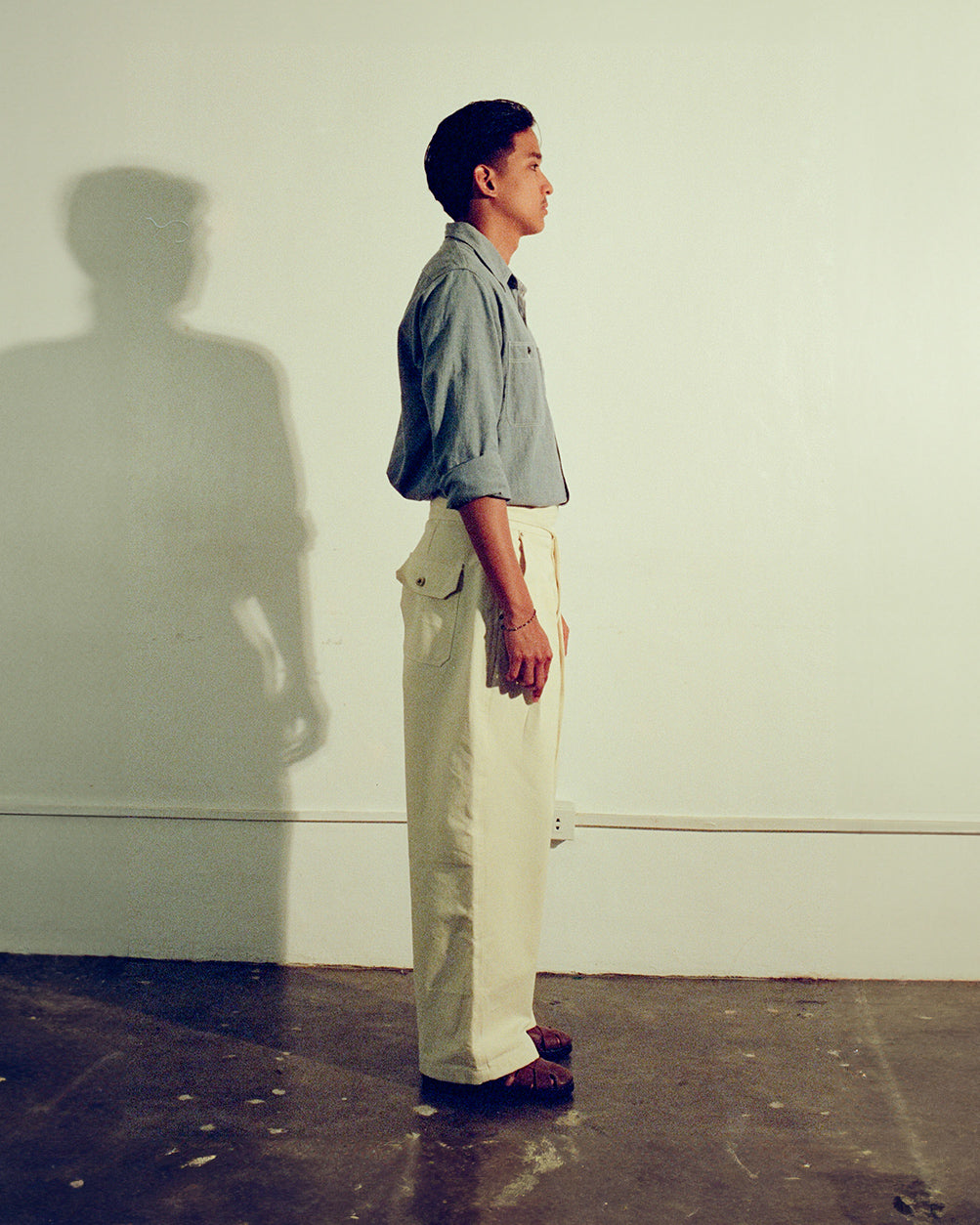Pre-Order: Gurkha Pants in Natural Canvas