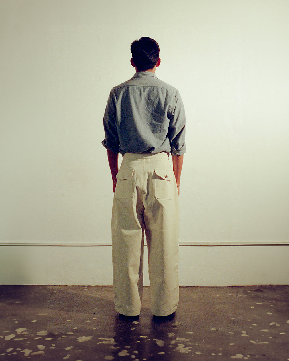 Pre-Order: Gurkha Pants in Natural Canvas